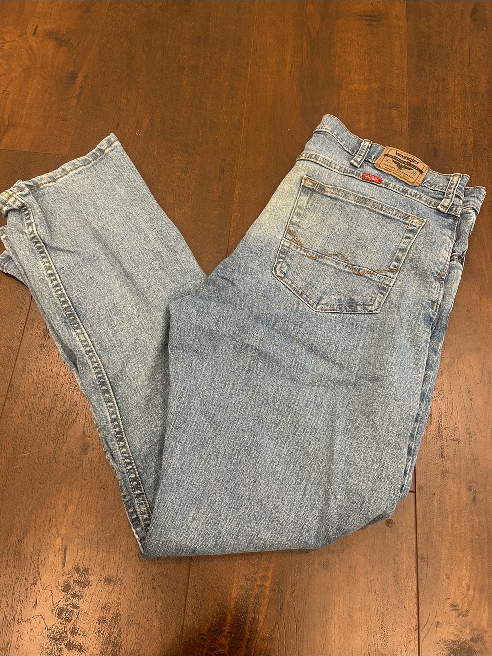Men’s blue jean wrangler